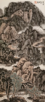 山居图之一