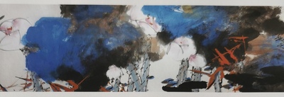 荷花蓝色系列之三