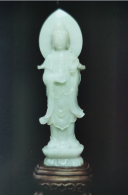 白衣观音（翡翠）