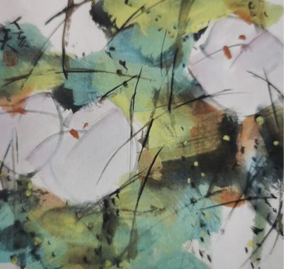 荷花淡雅系列之五