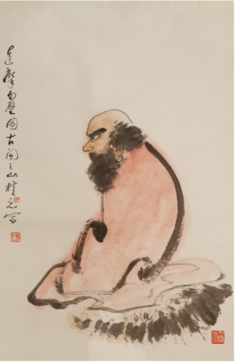 达摩面壁图